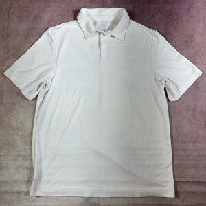 Cozy Earth Everyday Polo Mens Size Small Casual Lux Preppy Golf White Brand New